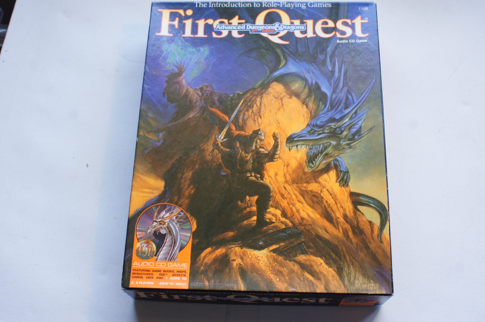 First Quest, boxed 'Introduction to Role-Playing Games' for AD&D 2nd ed ...