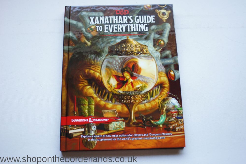 Xanathar S Guide To Everything Hardback Rulebook For D D 5th