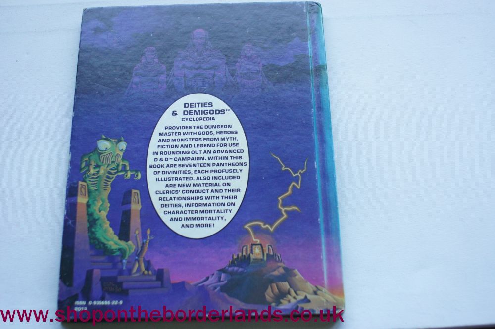 Deities & Demigods 2nd printing (with Cthulhu & Melnibone), hardback ...